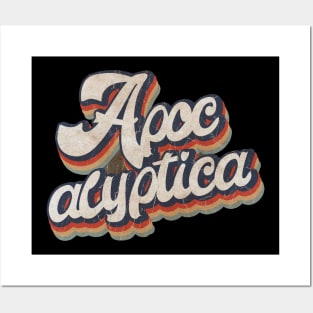 Apoc Apocalyptica KakeanKerjo VintageColor Posters and Art